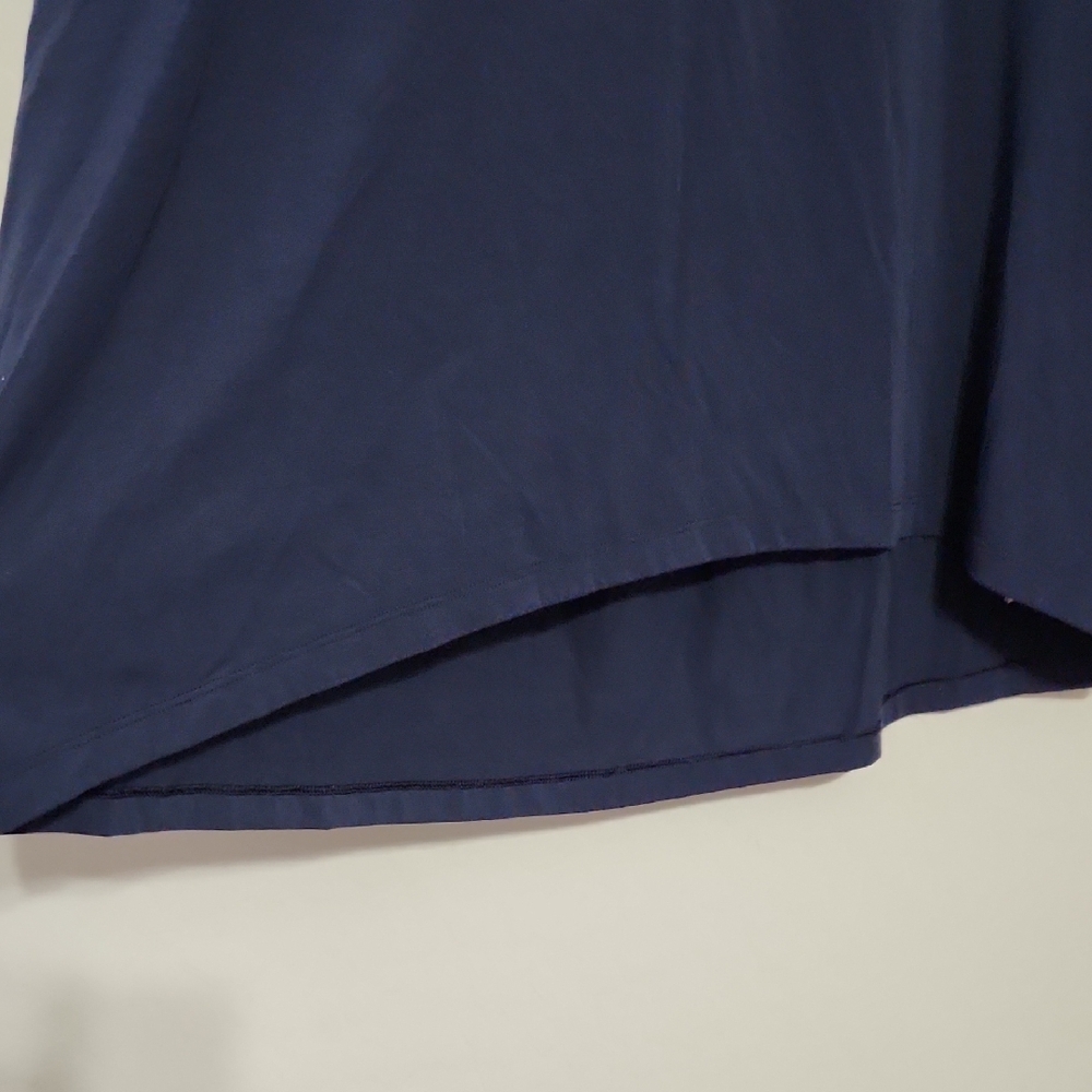 Elegant Navy Long Sleeve Women's Top - Picture 4 of 7